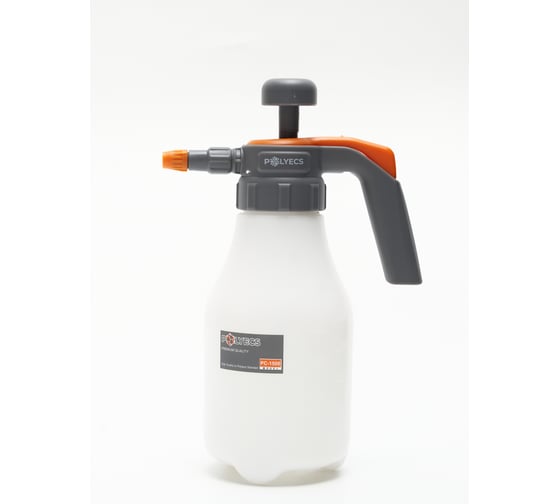 Изображение товара Распылитель помповый химстойкий Polyecs, объем 1,5 литр PC-1500