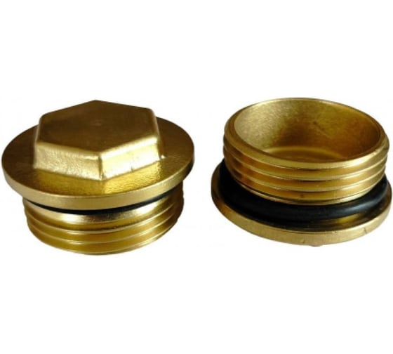 Изображение товара Заглушка коллектора Апогей G1 с резиновым кольцом, 2 шт. 331001