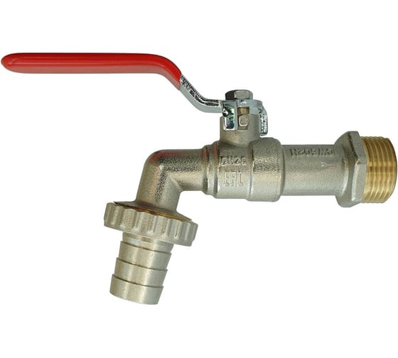 Изображение товара Кран шаровой Ридан ГОСТ Р 59553 PN10 DN15 T от -20C...+95C, латунь, спускной под шланг 065B8300RG
