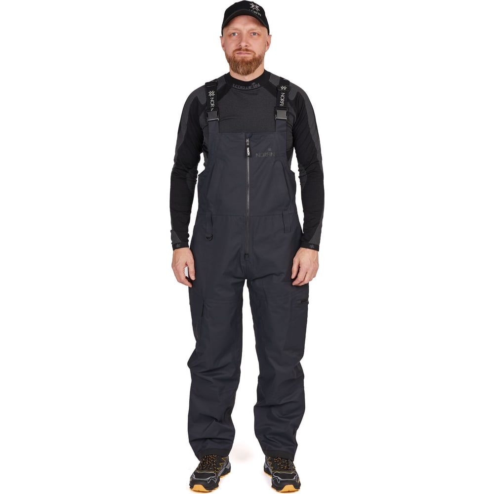 Изображение товара Мужские демисезонные полукомбинезоны NORFIN TORRENT PRO 06 3XL темно-синий