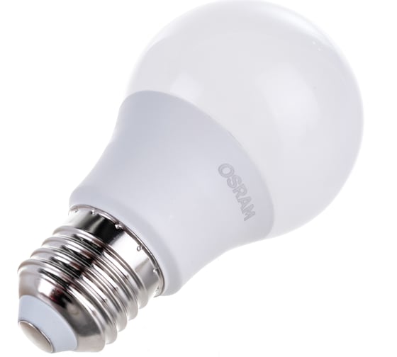 Изображение товара Светодиодная лампа OSRAM LED Value A E27 560лм 7Вт замена 60Вт 6500К холодный белый свет 4058075578791