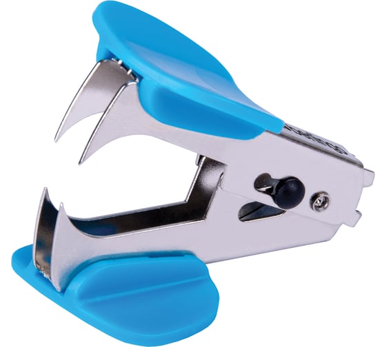 Изображение товара Антистеплер с фиксатором Berlingo Blitz голубой EH2475