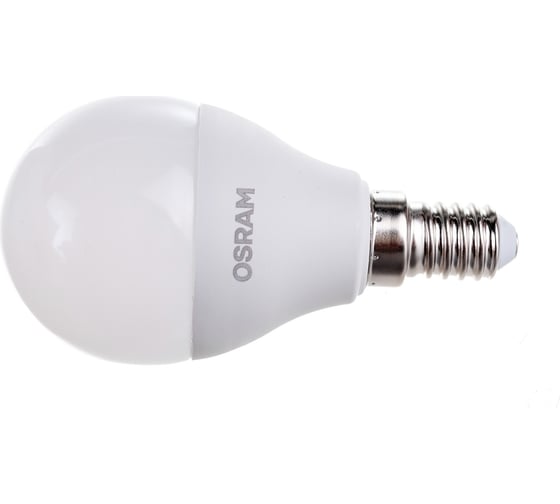 Изображение товара Светодиодная лампа OSRAM LED Value P E14 800лм 10Вт замена 75Вт 3000К теплый белый свет 4058075579712