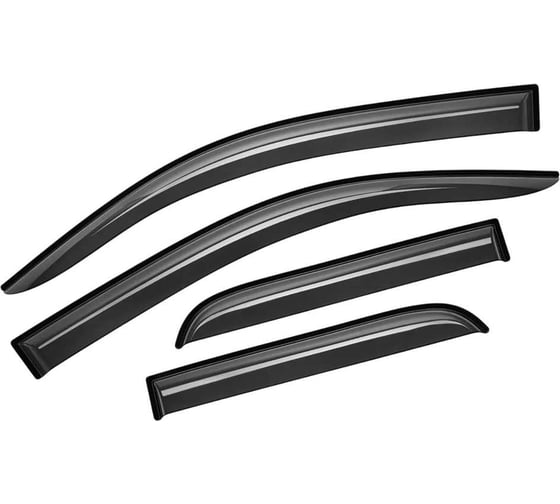 Изображение товара Дефлекторы окон неломающиеся Voron Glass для а/м Lada Priora 2008-2015 седан/хетчбек/накладные, 4 шт DEF00294
