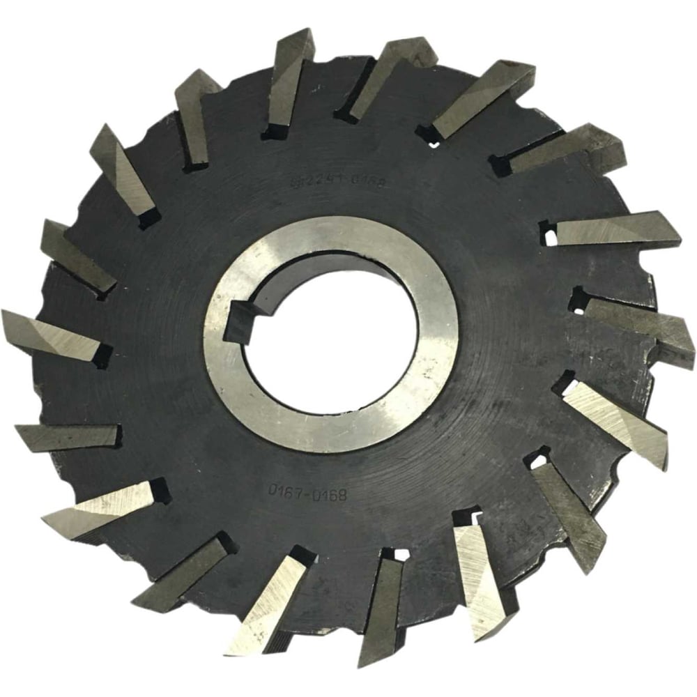 Изображение товара Дисковая трехсторонняя фреза 100x22x27 мм Т5К10 Z8 для стали чугуна цветных металлов