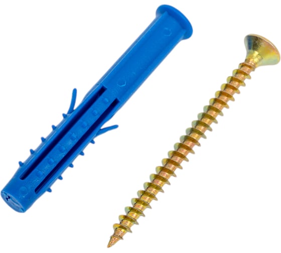 Изображение товара Дюбель с шурупом НАКРЕПКО 8х60 4 шт. 102311