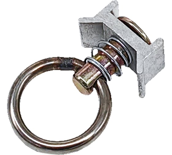 Изображение товара Кольцо такелажное Атега петля для крепления груза на алюминиевую такелажную рейку, 2 шт Т-161003-9