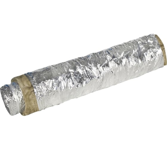 Изображение товара Гибкий алюминиевый воздуховод DEC звукоизолированный, утепленный минеральной ватой 25мм, Sono 25 DS-160мм x 10м Sonodec25 DS 160x10m