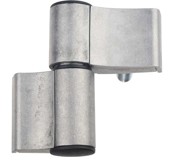 Изображение товара Петля для алюм. дверей DORF 2-х секционная, с подшип,НЕОКРАШ. с крепежом для тёпл. алюм, D612_W/P_HOT