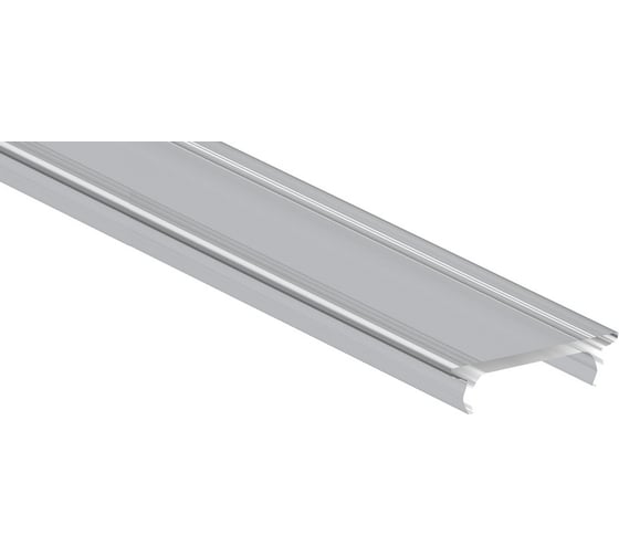 Изображение товара Вставка в плинтус для светодиодной ленты GRACE ПВХ Рико Лео 2,5м Полупрозрачный УТ000017957