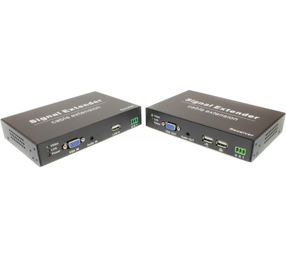 Изображение товара Комплект для передачи VGA, USB, RS232, аудио TA-VKMDA+RA-VKMDA OSNOVO 14837