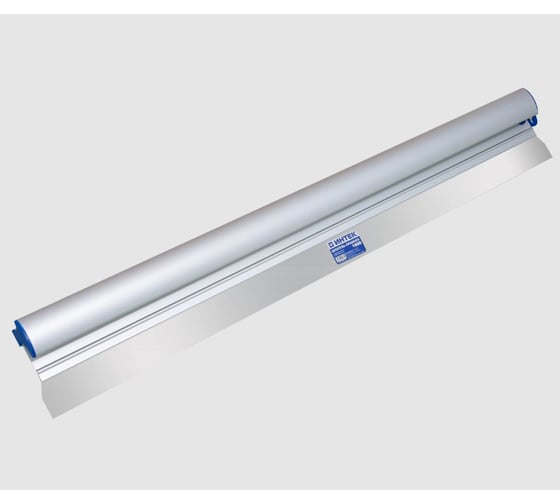 Изображение товара Шпатель-правило ИНТЕК 1000 мм из нержавеющей стали с алюминиевой ручкой 10155-1000