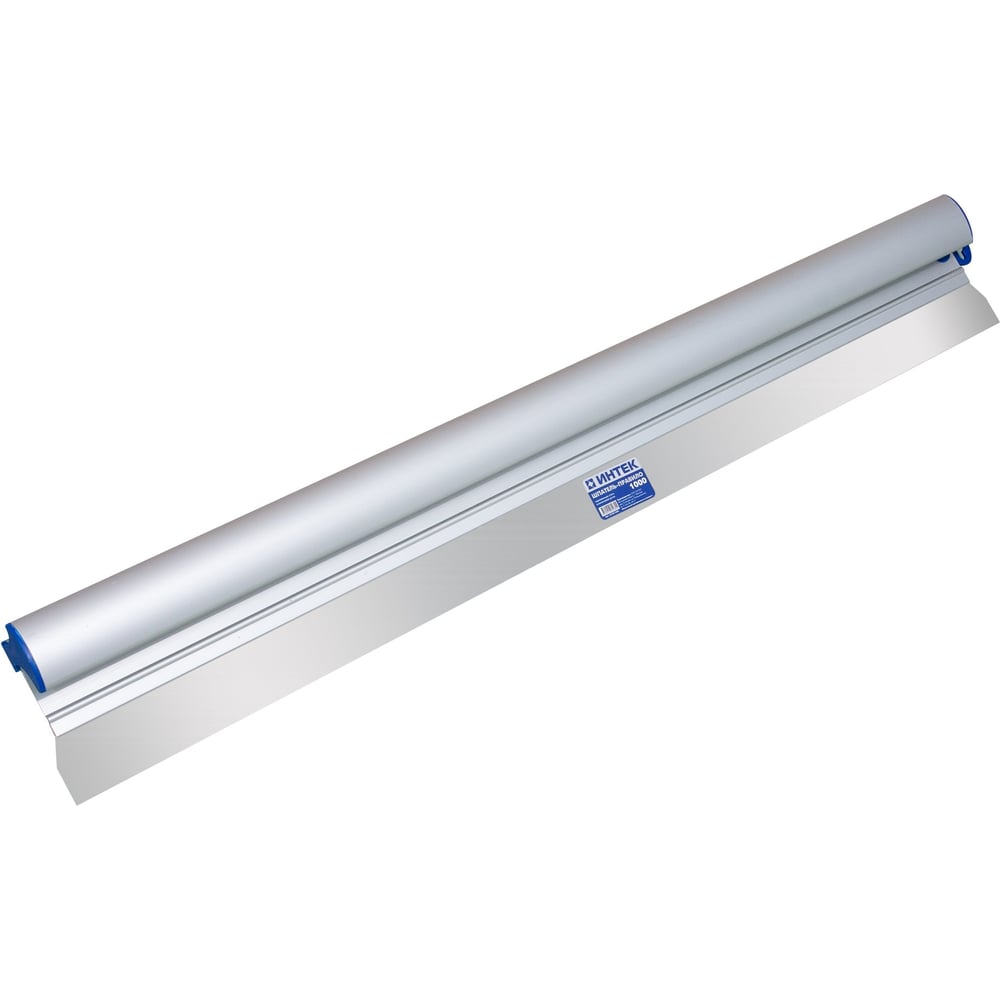 Изображение товара Шпатель-правило ИНТЕК 800 мм из нержавеющей стали с алюминиевой ручкой 10155-0800