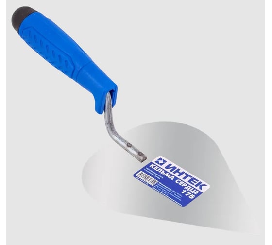 Изображение товара Кельма ИНТЕК сердце 175мм из нержавеющей стали с пластиковой ручкой 10774-175