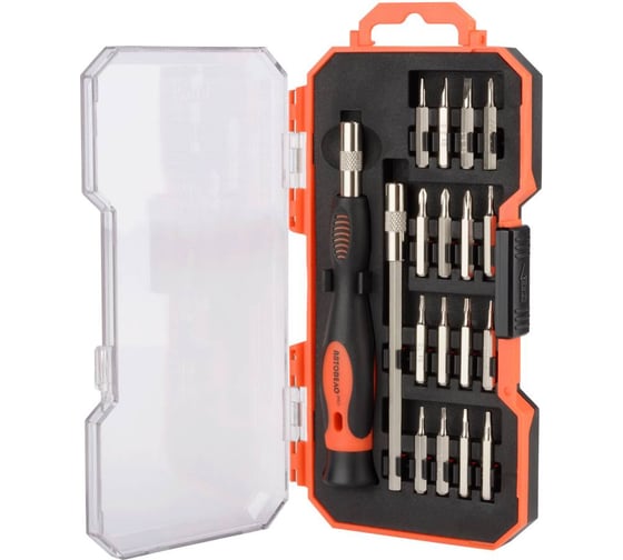 Изображение товара Набор отверток для точных работ АвтоDело 18 пр (пласт/ф) PRO 36738 17165