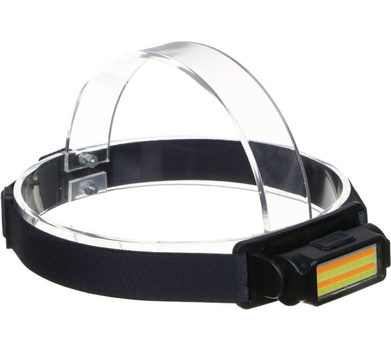 Изображение товара Фонарь налобный ЕРМАК LED+COB, 4 режима, 500мАч, зарядка Туре-С, 80x33x33 мм, пластик, красный свет 221-098