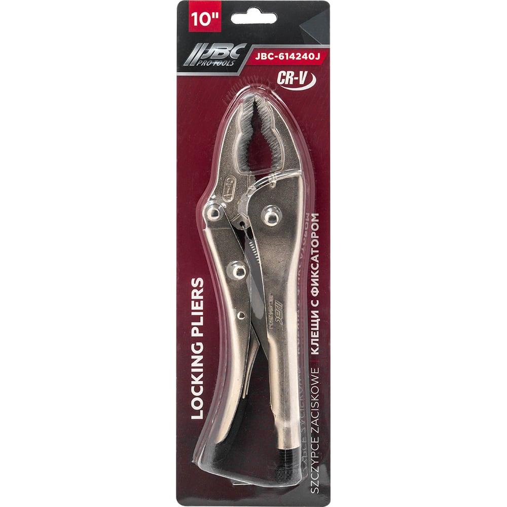 Изображение товара Зажим гейферный JBC 10 250мм полупрофессиональный для точных захватов