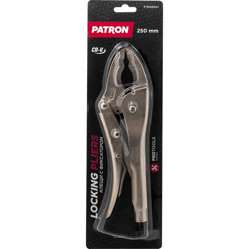 Изображение товара Зажим гейферный Patron 10 250 мм для подъема грузов, полупрофессиональный