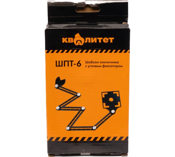 Изображение товара Шаблон плиточника с трафаретом Квалитет 6 колен ШПТ-6 00006691923