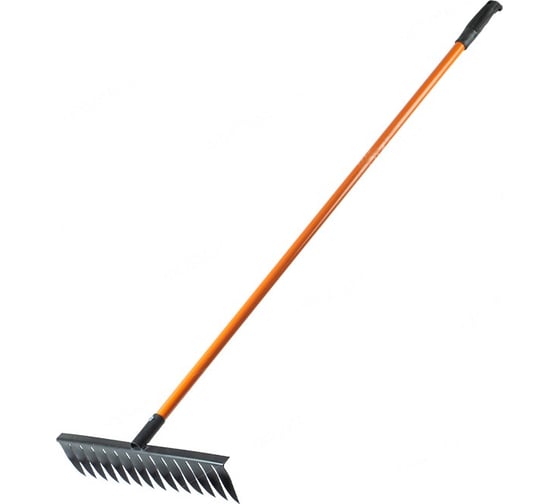 Изображение товара Грабли DEVery ГВ-14 Люкс, с металлическим черенком и ручкой, 5713068