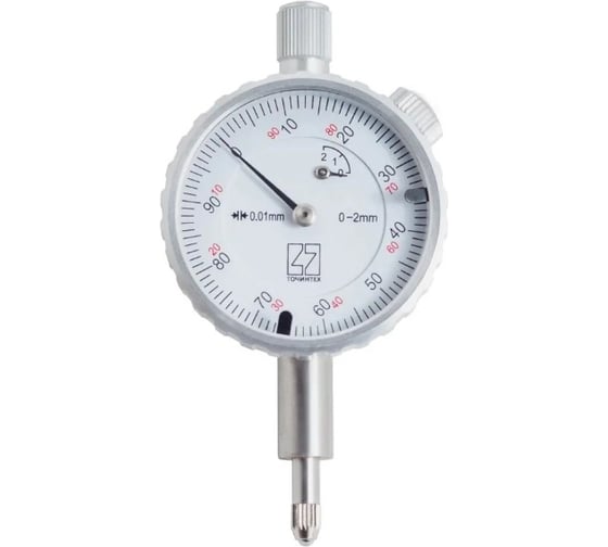 Изображение товара Индикатор часового типа ТОЧИНТЕХ ИЧ02 (0.01мм) кл.1 с ушком ГОСРЕЕСТР 89335-23 ич00013