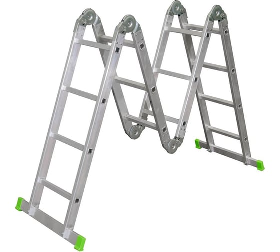 Изображение товара Лестница алюминиевая Sarayli трансформер, 4+3+3+4, 18242