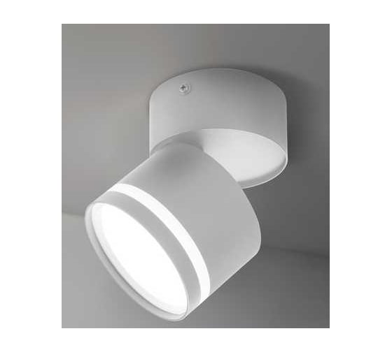 Изображение товара Светильник потолочный IN HOME НПБ-СПОТ-GX53 SBM-NL-WH с подсветкой 80x90мм белый 4690612052243