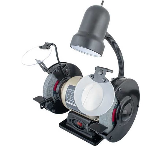 Изображение товара Станок заточной (электроточило) ТРИГГЕР с лампой подсветки Е27, 150 мм, 300 Вт  20605 тов-213018