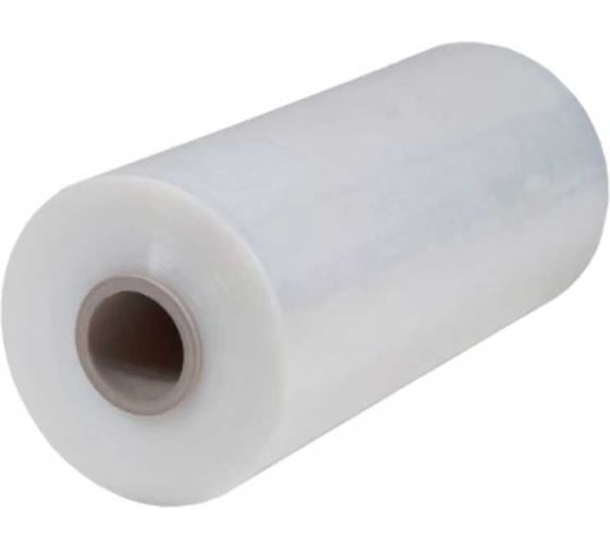 Изображение товара Стрейч-пленка ООО Гранд Пак для машинной упаковки и паллетайзеров, первичное сырье, 500 мм, 23 мкр, 16 кг 4380