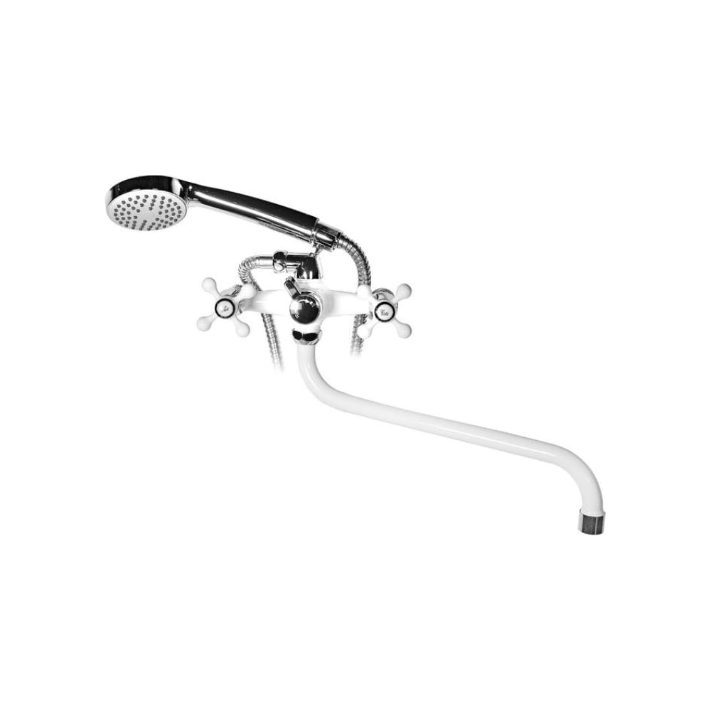 Изображение товара Смеситель для ванны Doron D В 1316W -30S с выдвижным изливом и керамическим картриджем