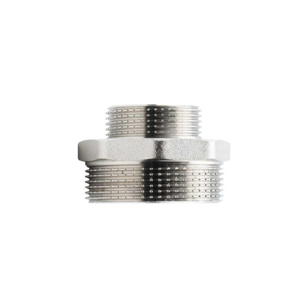 Изображение товара Ниппель переходной ALATO НР-НР 2"x1 1/4", латунь никелированная, 0104-5032