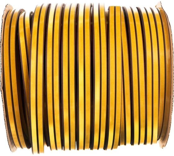 Изображение товара Уплотнитель KIM TEC D-профиль 9х7,5 мм коричневый 100 м 04-14-04 585765