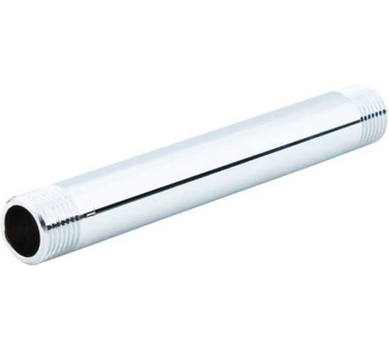 Изображение товара Удлинитель бочонок ALATO НР-НР 1/2", хромированный, 150мм 0126-1515