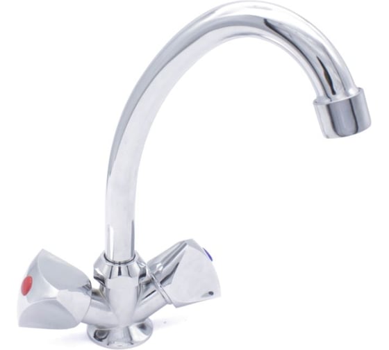 Изображение товара Смеситель для кухни Kranar KС 1707, 1/2 керамика, хром, излив стандартный, п/шп, без подводки (2/20) 010797