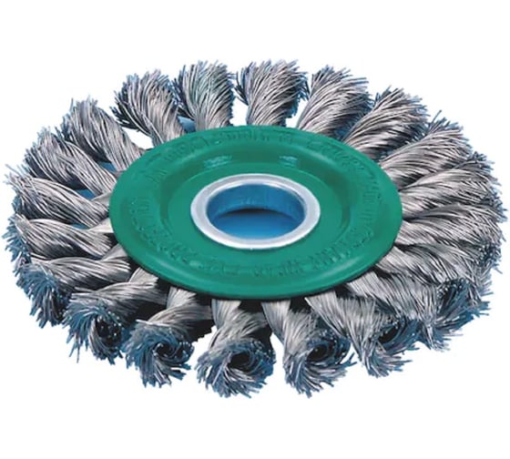 Изображение товара Щетка дисковая 125х22.2 мм, нержавеющая сталь 0.5 мм для УШМ WURTH 0714692512061 1