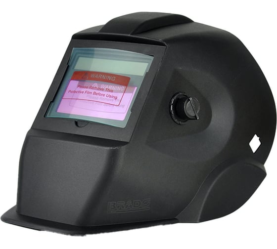 Изображение товара Сварочная маска BRADO 303S (1/1/1/2; 92x42мм; DIN4/9-13, шлифовка) 00-00024889