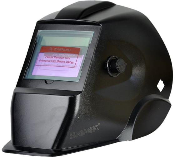 Изображение товара Сварочная маска SKIPER 5001X-PRO (1/1/1/2; 92x42мм; DIN 4/9-13, шлифовка) 00-00024888