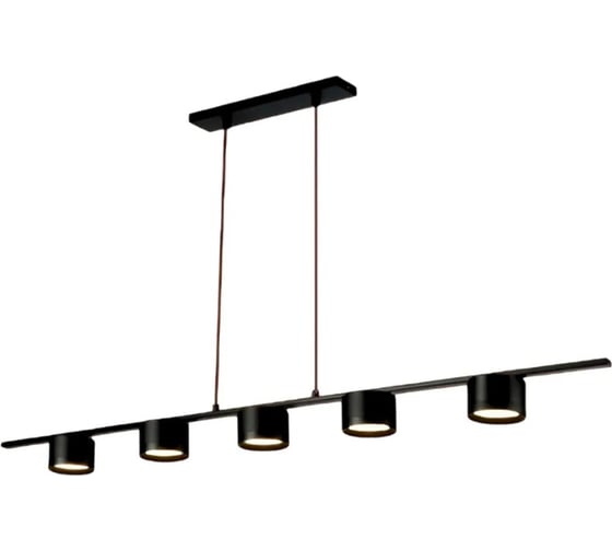 Изображение товара Светильник подвесной iSVET // SMR-103 под лампу GX53, черный SMR-103-1-4