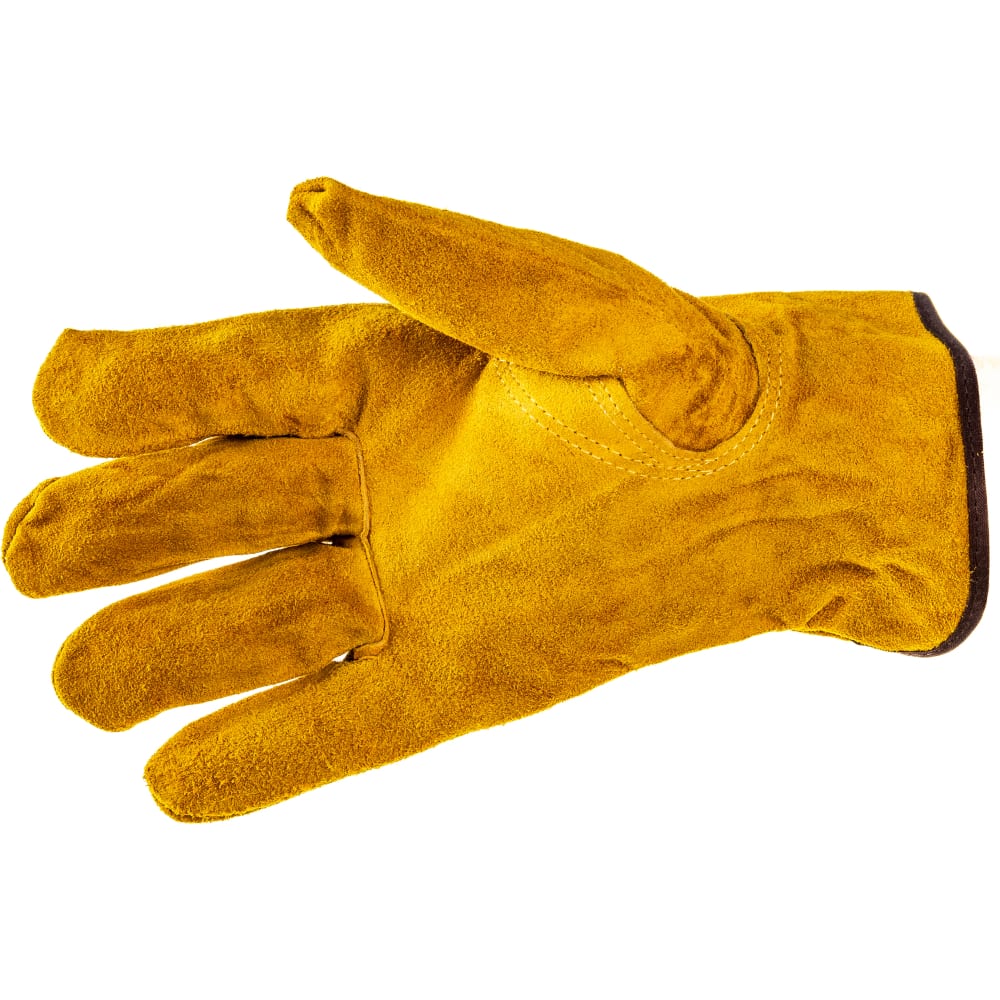 Спилковые перчатки Кедр перчатки спилковые для сварки пятипалые утеплённые praktische home