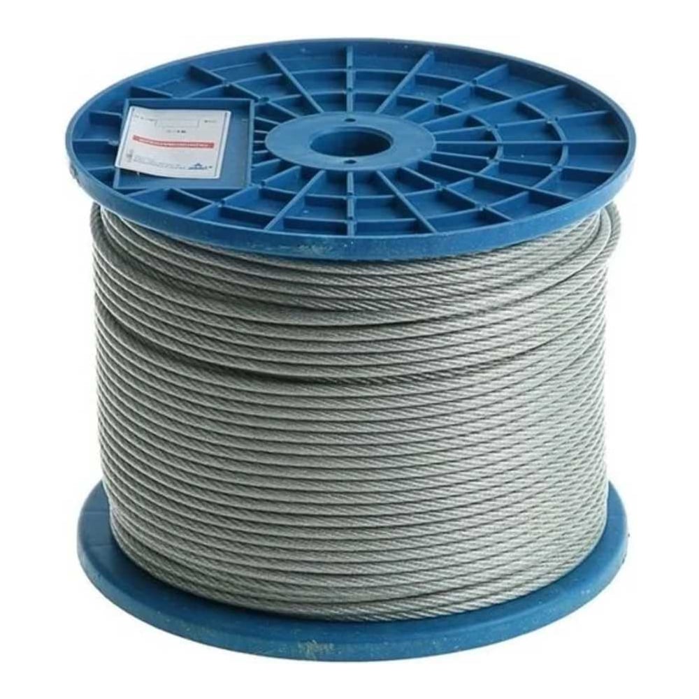 Изображение товара Трос для растяжки BlackWeld d12 50м оцинкованная сталь без оплетки