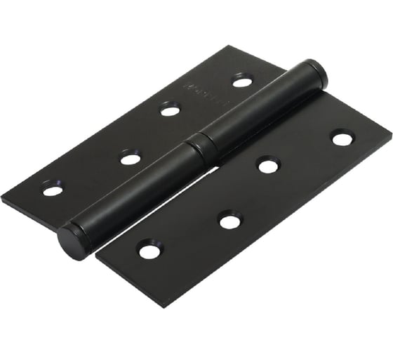 Изображение товара Петля MORELLI MSD 100х70х2.5 BL R, стальная, правая, цвет - черный 9012494