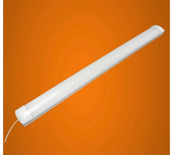 Изображение товара Светильник линейный накладной iSVET IP65 45Вт / /светодиодный, влагозащита, потолочный, уличный, холодный LVO-104-2-6