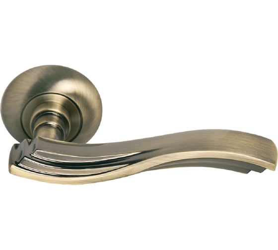 Изображение товара Дверная ручка MORELLI "Мираж" MH-14 MAB, цвет - античная бронза 9008949
