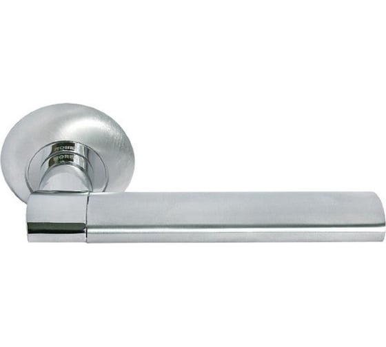 Изображение товара Дверная ручка MORELLI "Agbar" MH-21 SC/CP, цвет - матовый хром/ хром 9013445