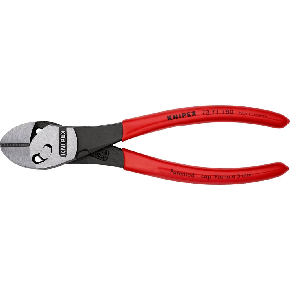 Изображение товара Бокорезы KNIPEX TwinForce® 180 мм, 1К ручки, KN-7371180