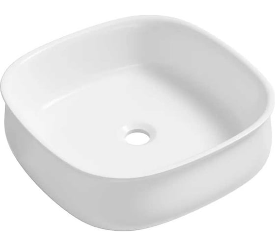 Изображение товара Накладная раковина Lavinia Boho Bathroom Sink 42х42 см, глянцевая белая 33311083