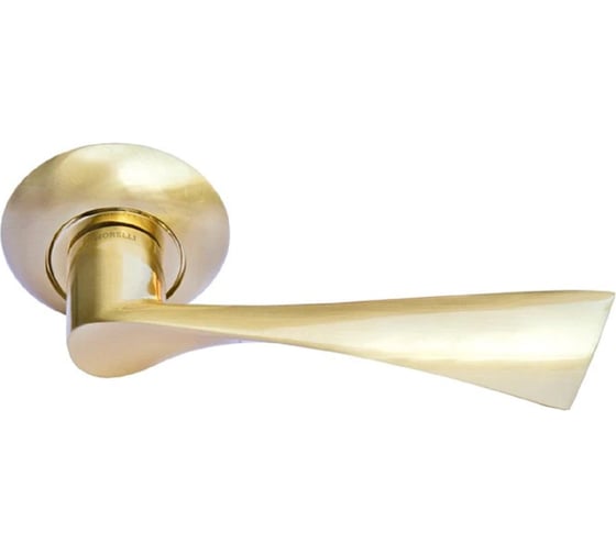 Изображение товара Дверная ручка MORELLI "Капелла" MH-01 SG, цвет - матовое золото 9008242