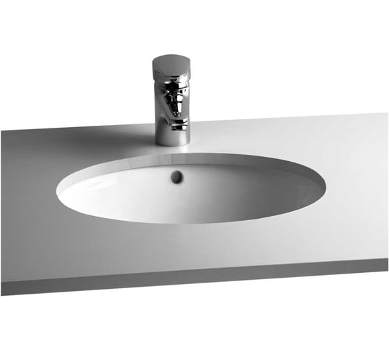 Изображение товара Раковина VITRA Arkitekt, встраиваемая снизу, 42 см, белая 6039B003-0012