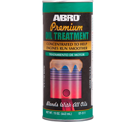 Изображение товара Присадка в масло ABRO премиум 443 мл OT-511