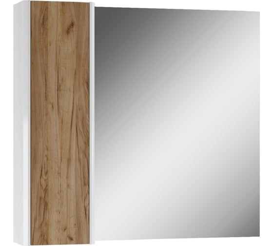 Изображение товара Шкаф-зеркало Домино Uno 80 Дуб ВОТАН левый/правый DU1513HZ